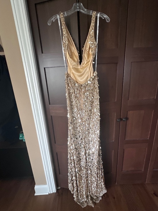 Sherri Hill Dresses & Skirts - 2026 Sherri Hill Gold beaded prom dress